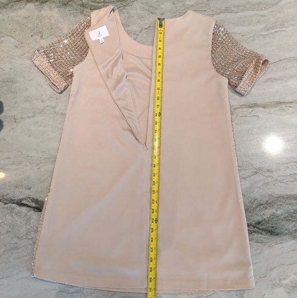Sequin Rose Gold Dress - Picture 4 of 8